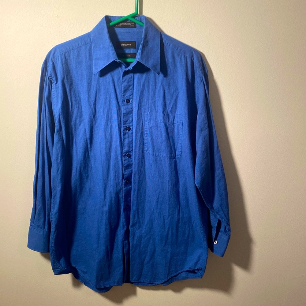 Claiborne long sleeve shirt.